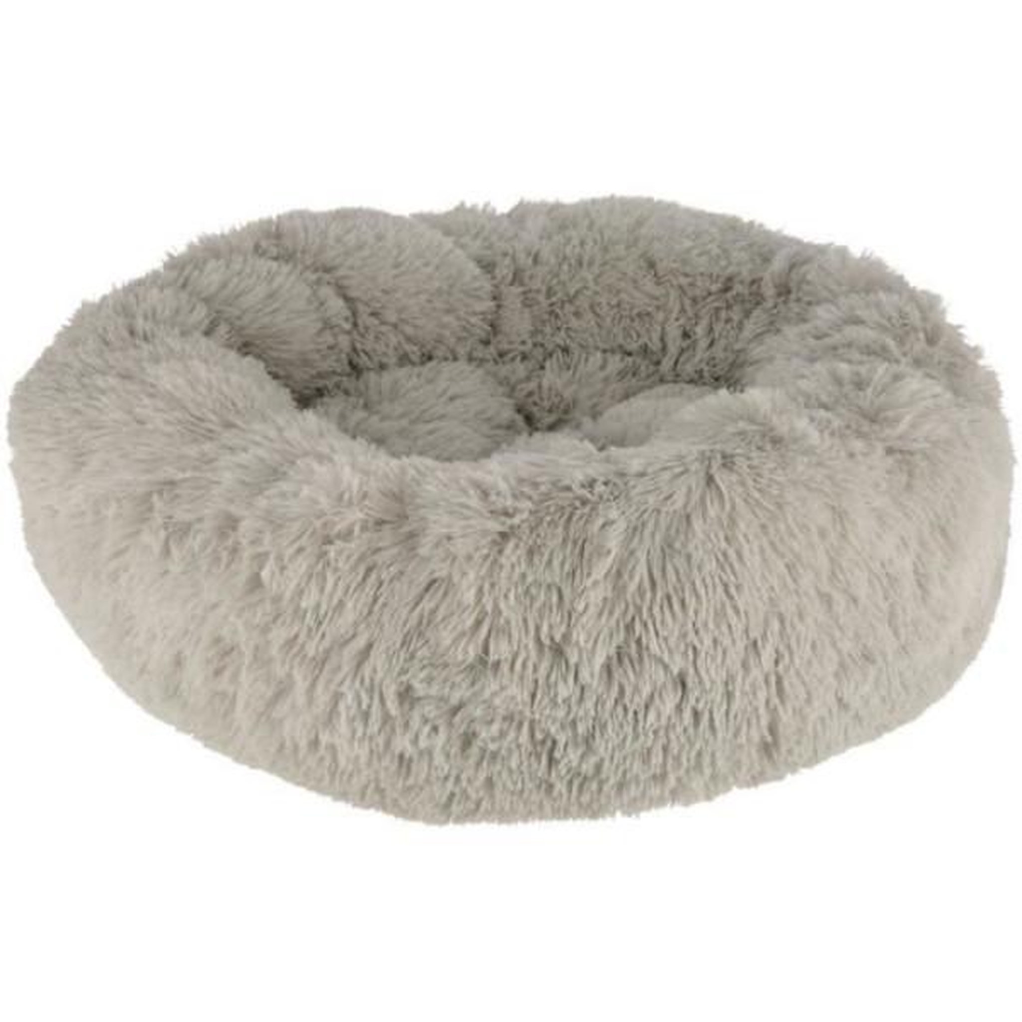 KERBL Corbeille - KERBL - Fluffy - Ø60 x 18 cm - Gris clair