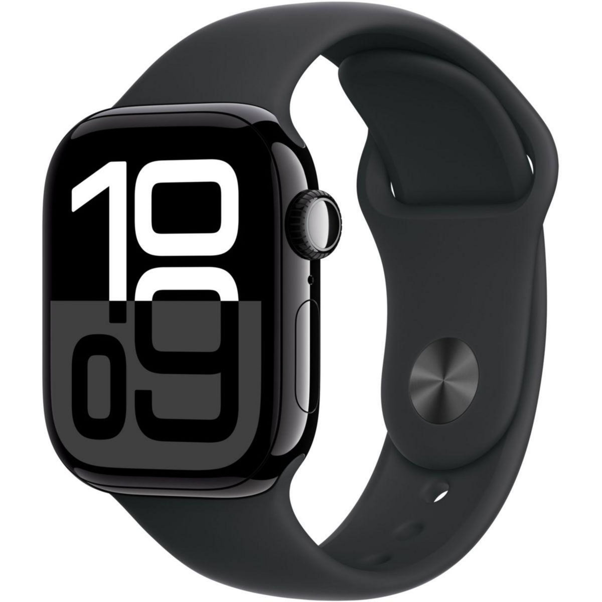 APPLE Montre connectée Serie 10 46mm Alu/Noir S/M Cellular