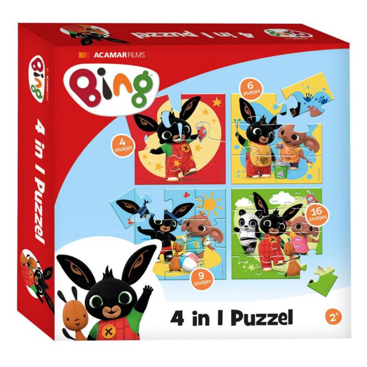 BAMBOLINO TOYS BAMBOLINO TOYS Bing Puzzle, 4in1