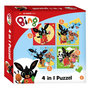 Voir la diapositive 1 : BAMBOLINO TOYS BAMBOLINO TOYS Bing Puzzle, 4in1