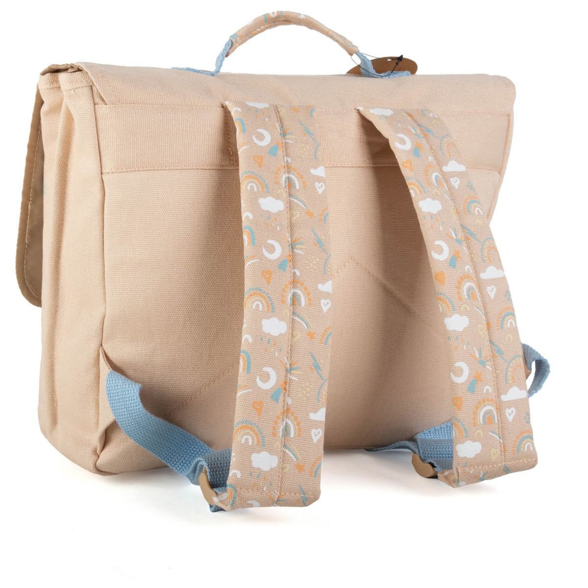 Cartable 36 cm CP/CE1/CE2 beige EC-OOOH! RAINBOW CARTON