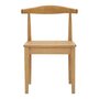 Voir la diapositive 3 : Paris Prix Lot de 2 Chaises en Bois  Japan  70cm Naturel