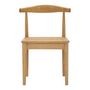 Voir la diapositive 3 : Paris Prix Lot de 2 Chaises en Bois  Japan  70cm Naturel