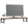 Voir la diapositive 3 : VIDAXL Support de moniteur chêne sonoma 85x23x15,5cm bois d ingénierie