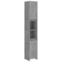 Voir la diapositive 2 : VIDAXL Armoire de salle de bain Gris beton Bois d'ingenierie