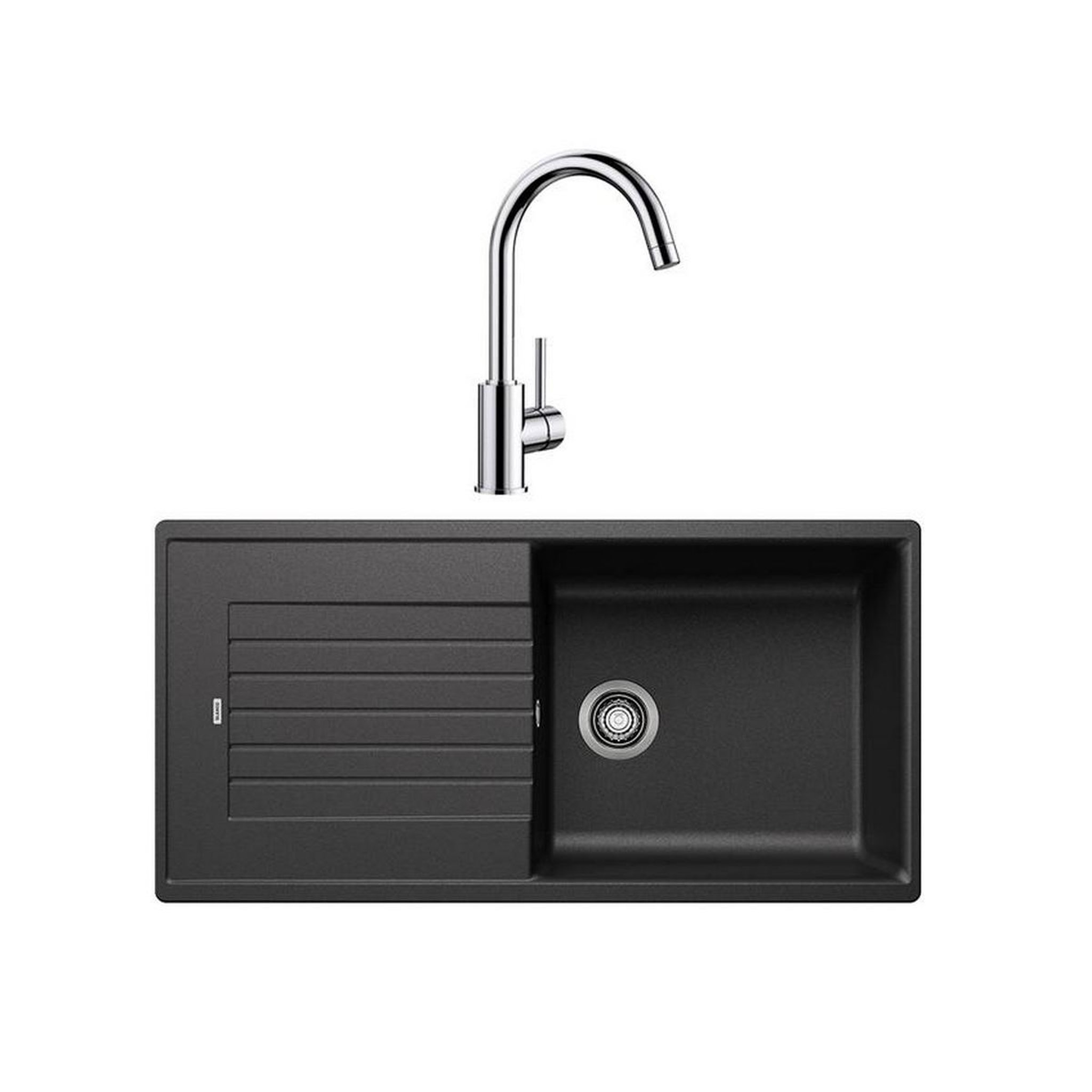 Blanco Pack évier anthracite + mitigeur chrome 100cm - 528427