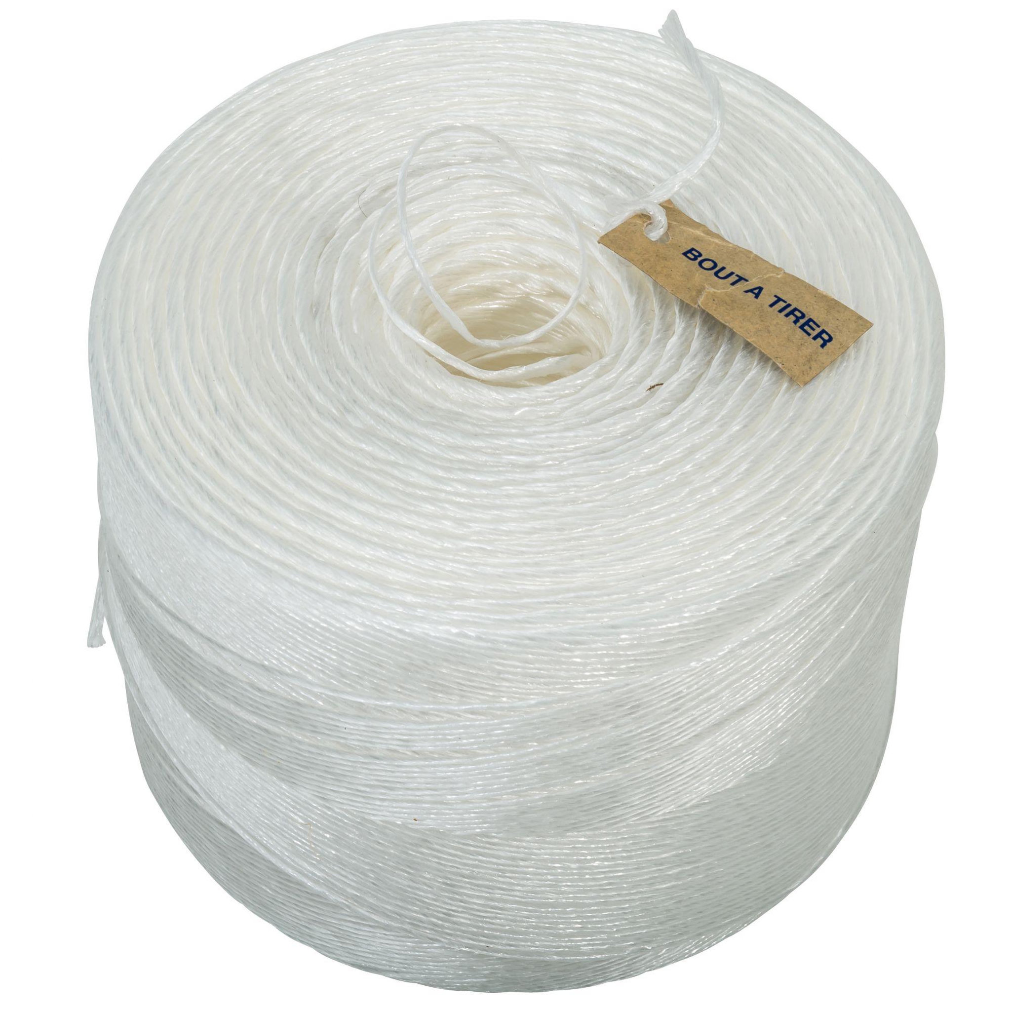 Voir la diapositive 4 : WERKAPRO Ficelle horticole blanche  bobine de 1700m  werka pro