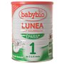 Voir la diapositive 1 : BABYBIO LUNEA BIO Lait infantile 1er âge - Dès la naissance Standard Poudre 900g