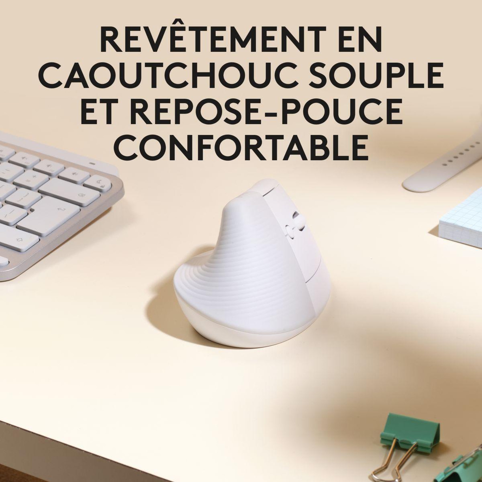 Voir la diapositive 4 : Logitech Souris sans fil Lift pour Mac Ergonomique
