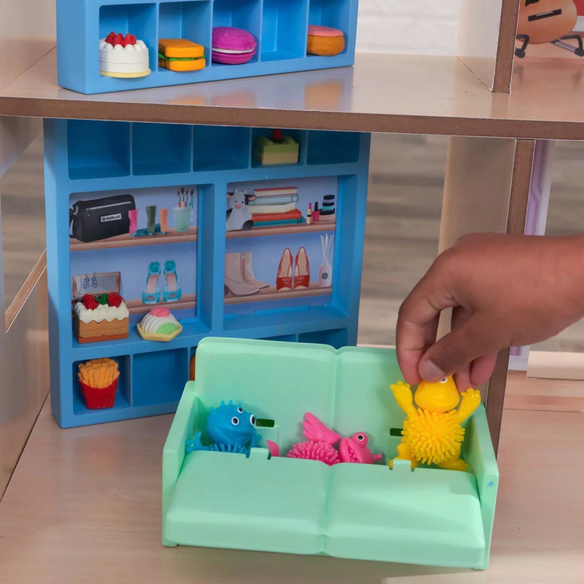 Voir la diapositive 7 : Kidkraft Maison de poupées en bois - Hazel
