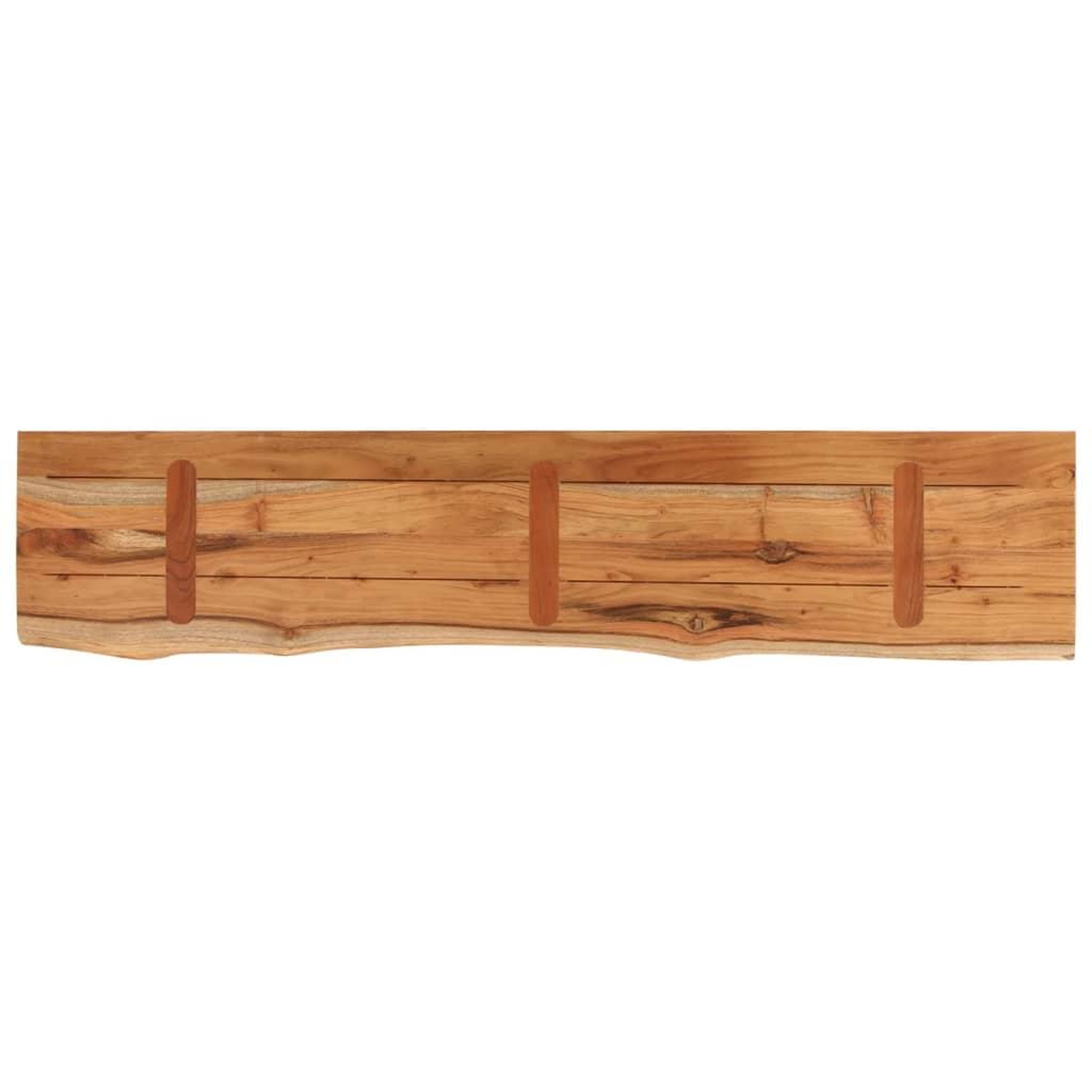 Voir la diapositive 5 : VIDAXL Dessus de table 160x30x3,8 cm rectangulaire bois massif acacia