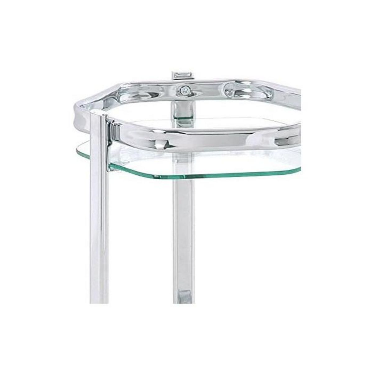 Paris Prix Porte-Plantes Verre  Orchidea  45cm Argent