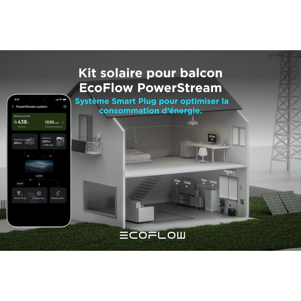 ECOFLOW Prise connectée Smart Plug