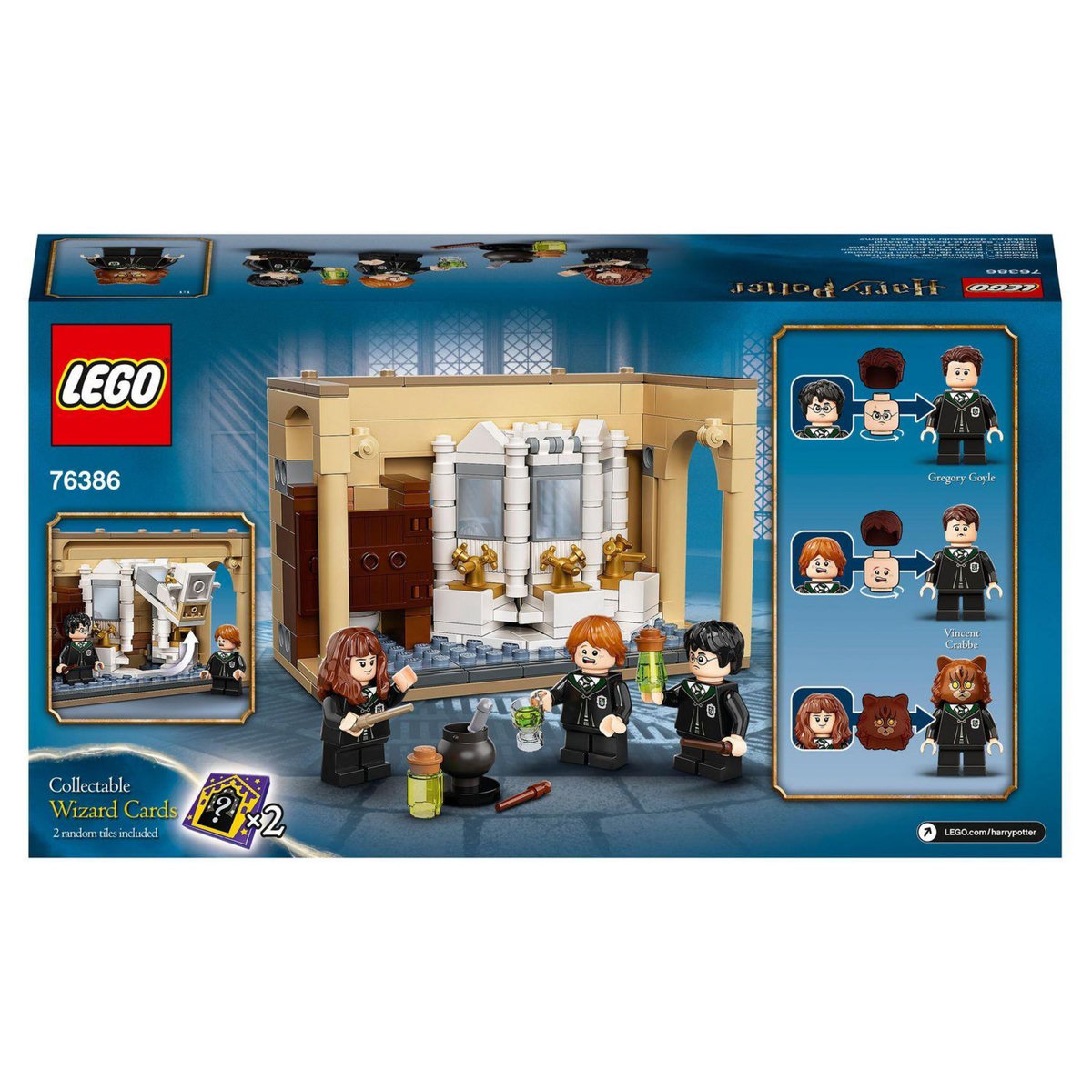 LEGO Harry Potter 76386 - Poudlard : l&rsquo;erreur de la potion Polynectar, Jouet