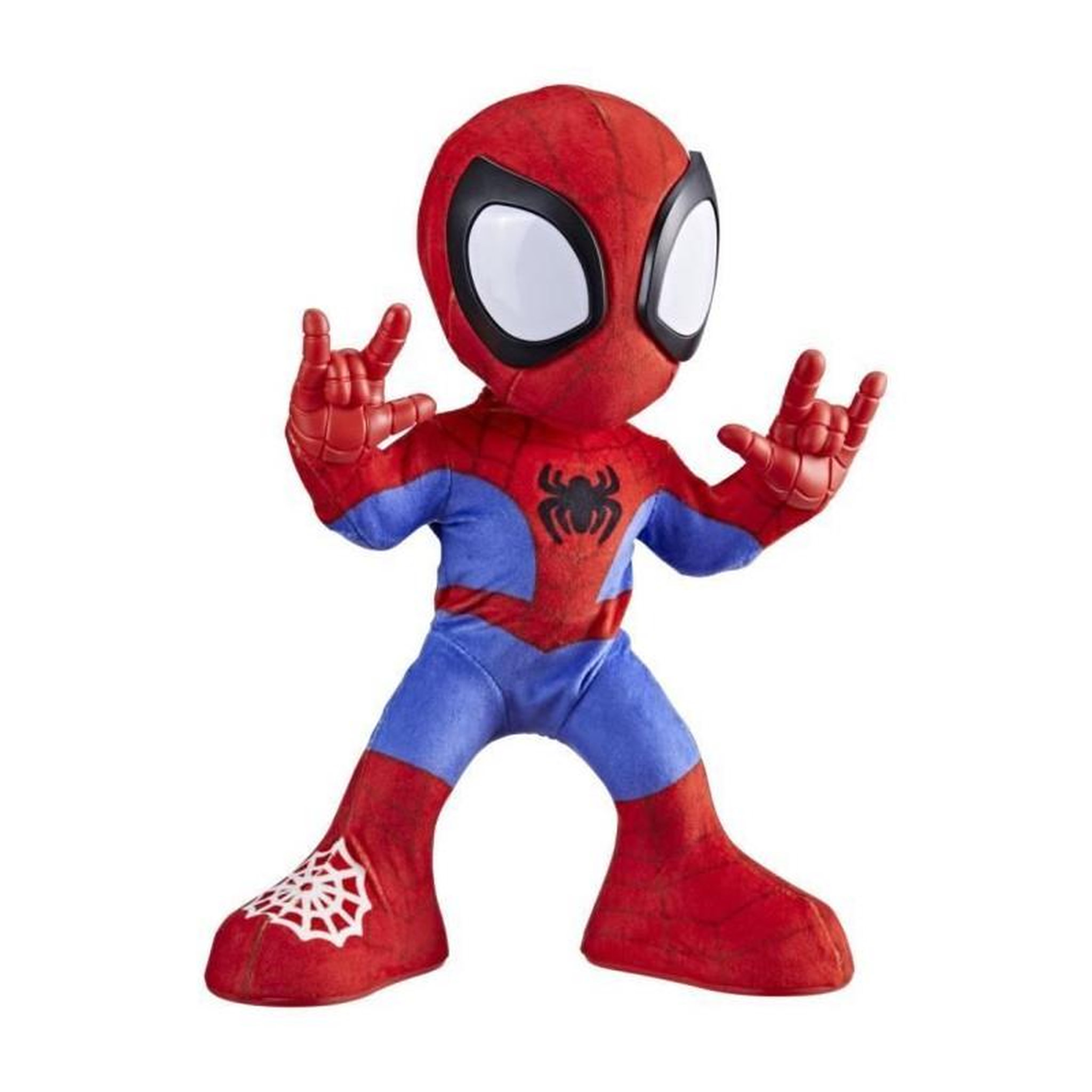 Voir la diapositive 2 : HASBRO Spidey danse et rampe, peluche interactive avec musique et sons, jouets de super-héros a partir de 3 ans, Spidey et ses Amis E
