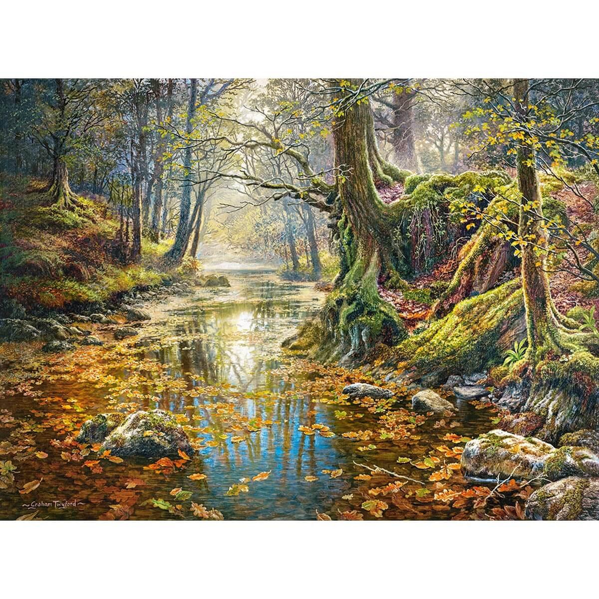 Voir la diapositive 1 : Castorland Puzzle 2000 pièces : souvenir d'automne