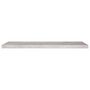 Voir la diapositive 5 : VIDAXL Etageres murales flottantes 4 pcs Gris beton 90x23,5x3,8cm MDF