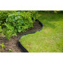 Voir la diapositive 6 : NATURE Bordure de jardin - NATURE - Noir - PE recyclé, épaisseur 3 mm - H7,5 cm x 10m - 10 Ancres noires - H19,5x 1,9x 1,8cm