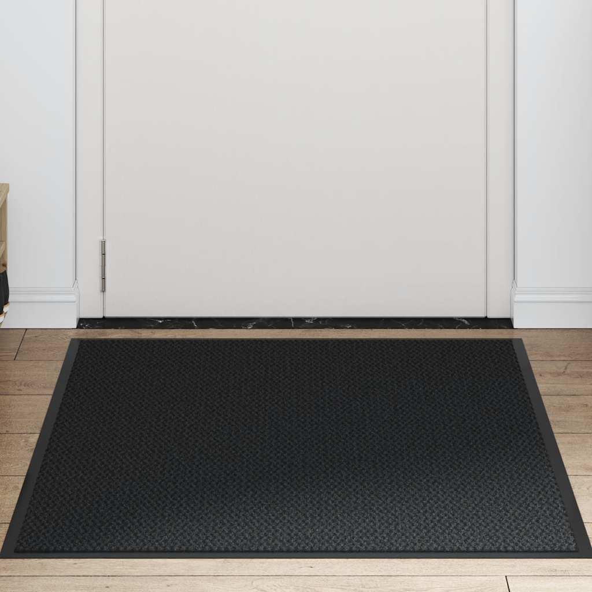 Voir la diapositive 2 : VIDAXL Paillasson noir 90x150 cm