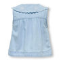 Voir la diapositive 4 : Only Blouse Bleu Fille Only Embroidery