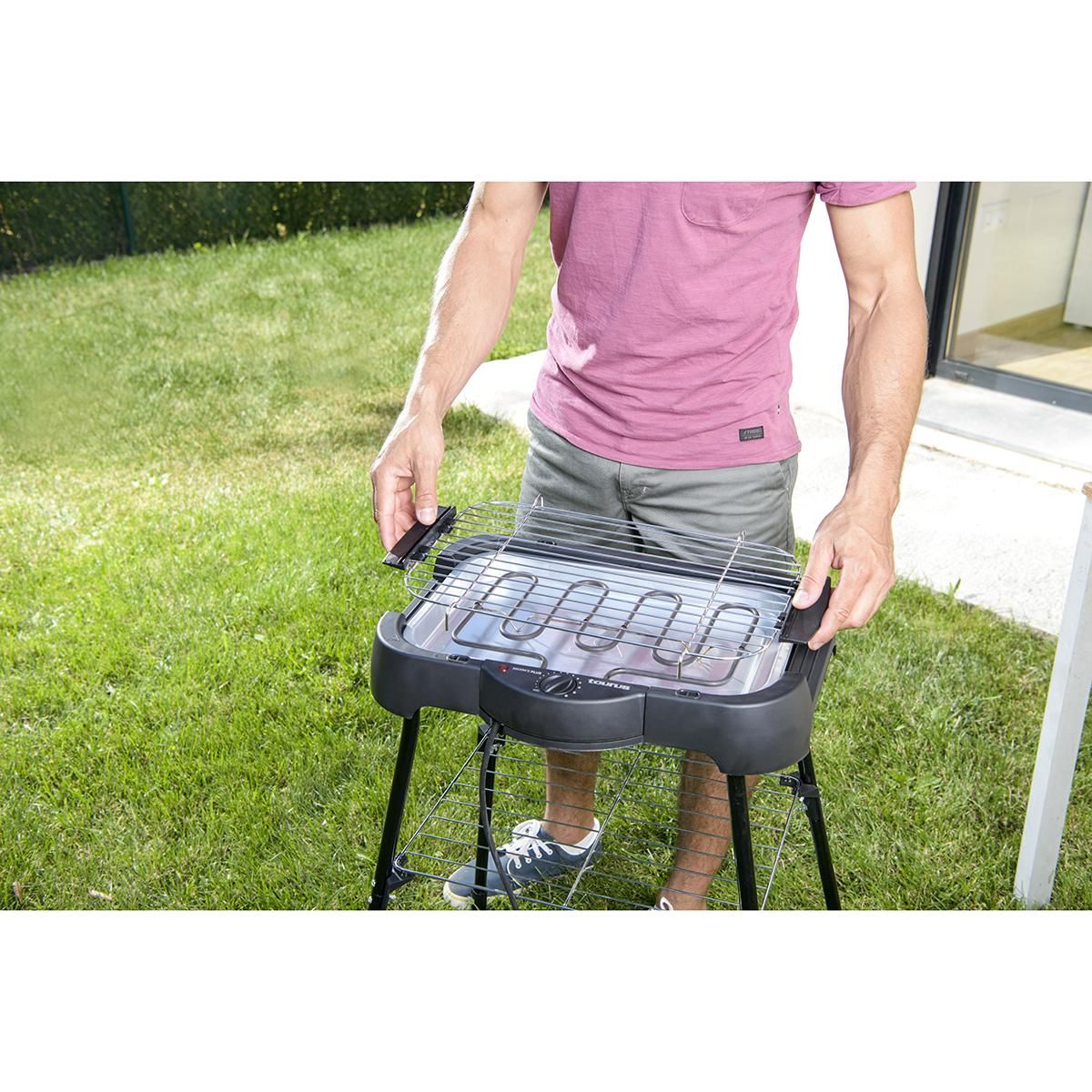 Taurus Barbecue électrique sur pieds 2000w - maxim's plus