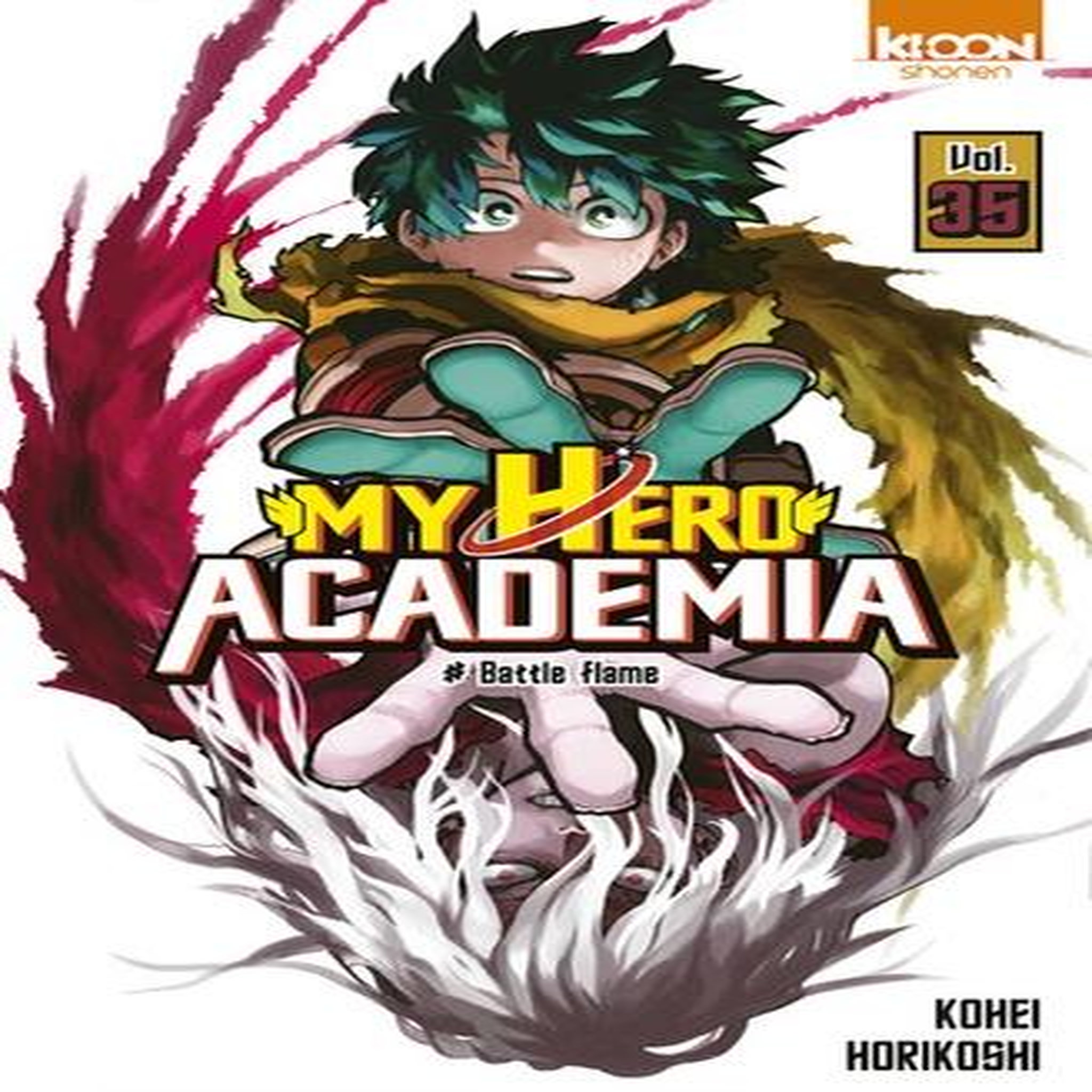 MY HERO ACADEMIA TOME 35 : BATTLE FLAME, Horikoshi Kohei
