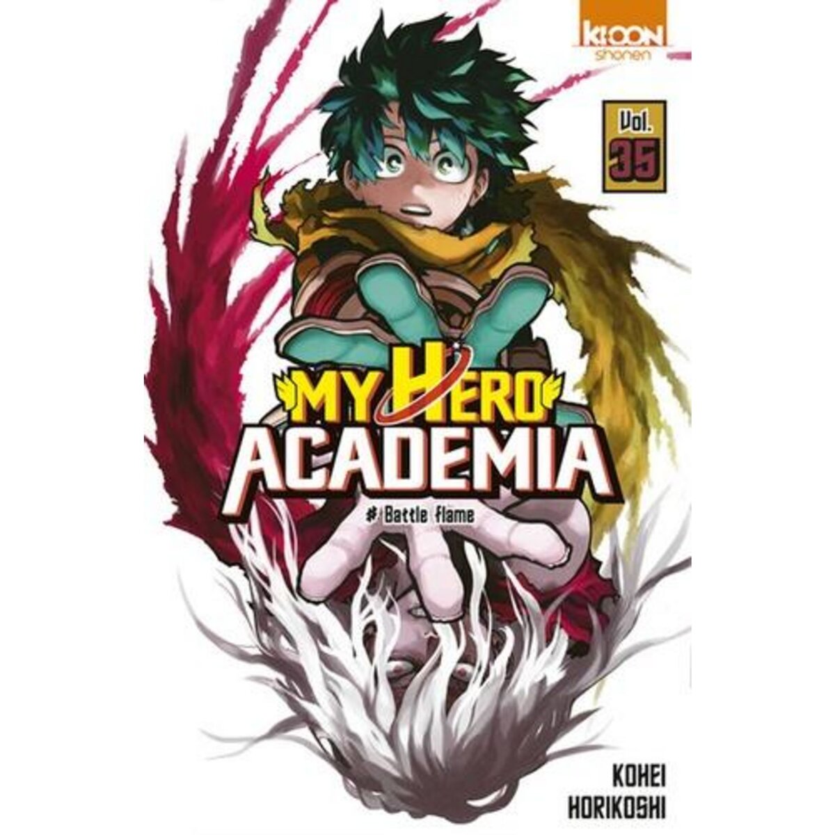 MY HERO ACADEMIA TOME 35 : BATTLE FLAME, Horikoshi Kohei