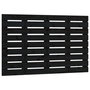 Voir la diapositive 2 : VIDAXL Tete de lit murale Noir 81x3x63 cm Bois massif de pin