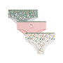 Voir la diapositive 1 : Petit Béguin Lot de 3 culottes fille Flower