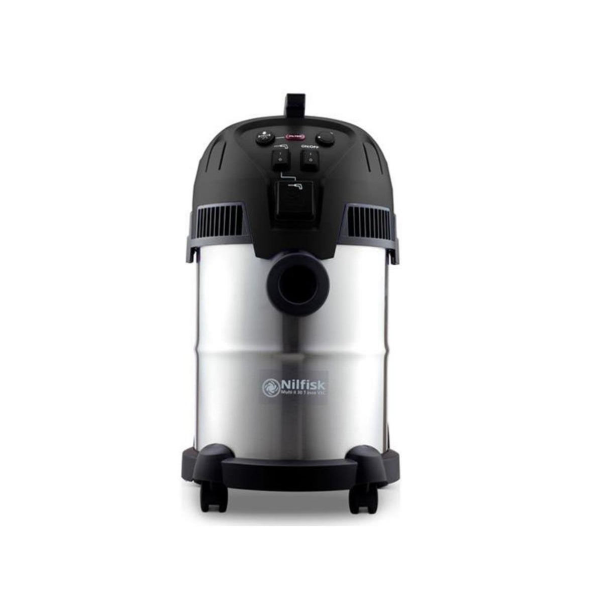 Nilfisk Aspirateur cuve eau et poussière inox 30l 1400w - MULTIII30TVSCINOX