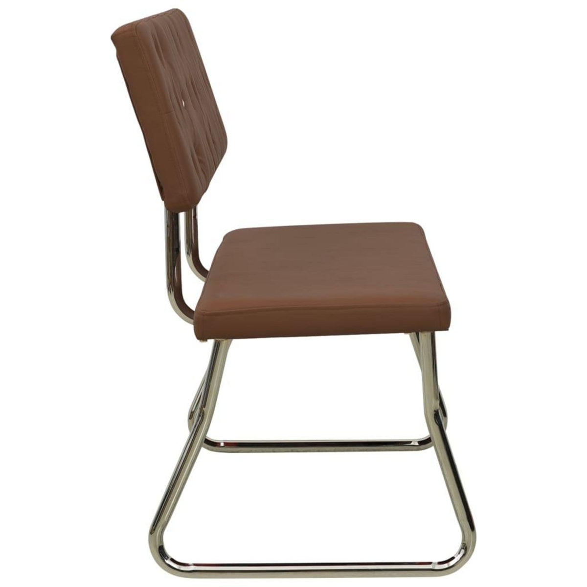 VIDAXL Banc 110 cm Marron Similicuir