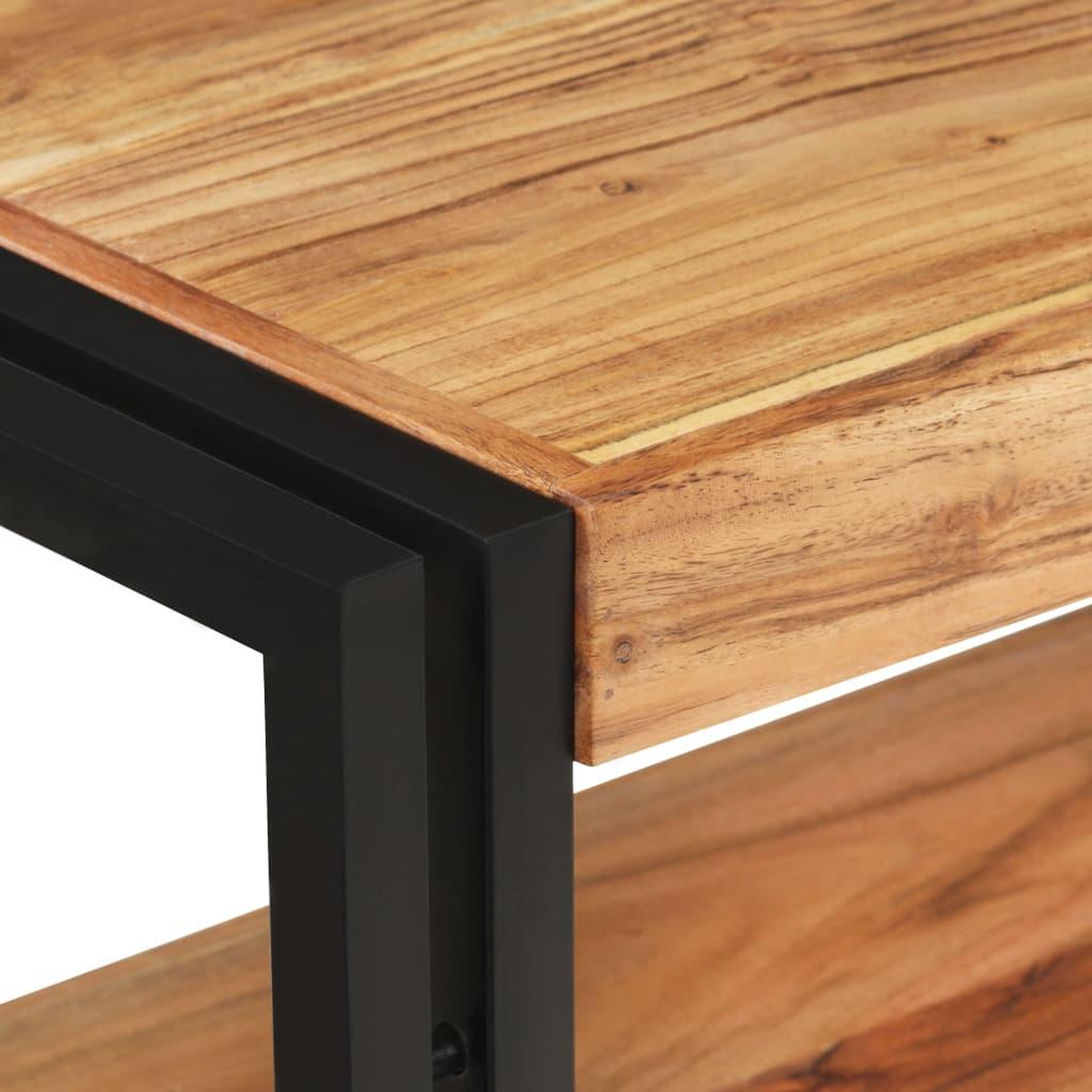 Voir la diapositive 4 : VIDAXL Table console 90x30x75 cm Bois d'acacia massif