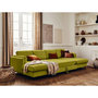 Voir la diapositive 2 : LISA DESIGN Brooke - canapé panoramique en u - 7 places - convertible avec coffre - en velours