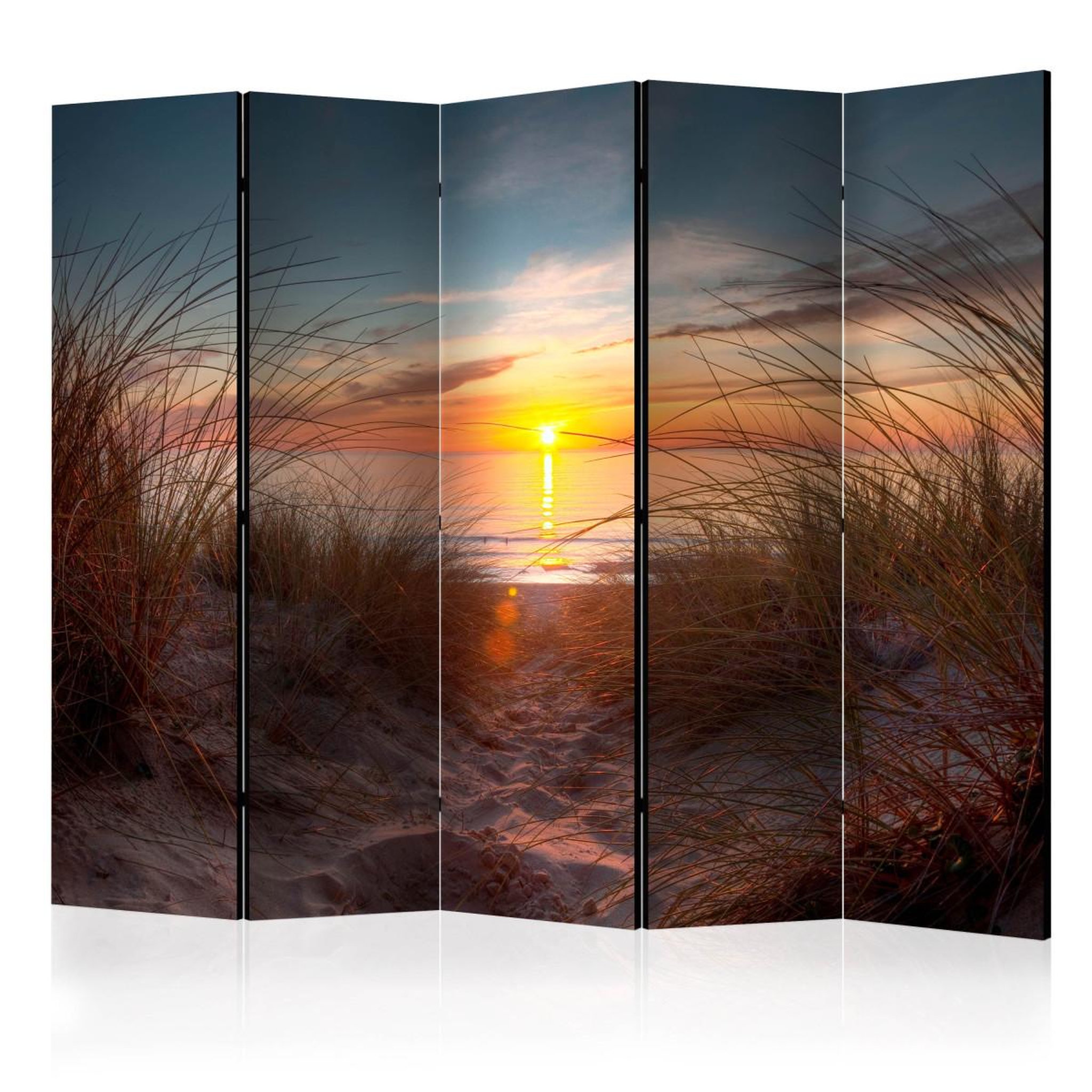 Paris Prix Paravent 5 volets  sunset over the atlantic ocean  172x225cm