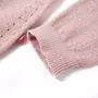VIDAXL Cardigan pour enfants tricote rose doux 92