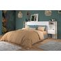 Voir la diapositive 3 : Tête de lit pour lit 140 ou 160 cm avec rangements PAM