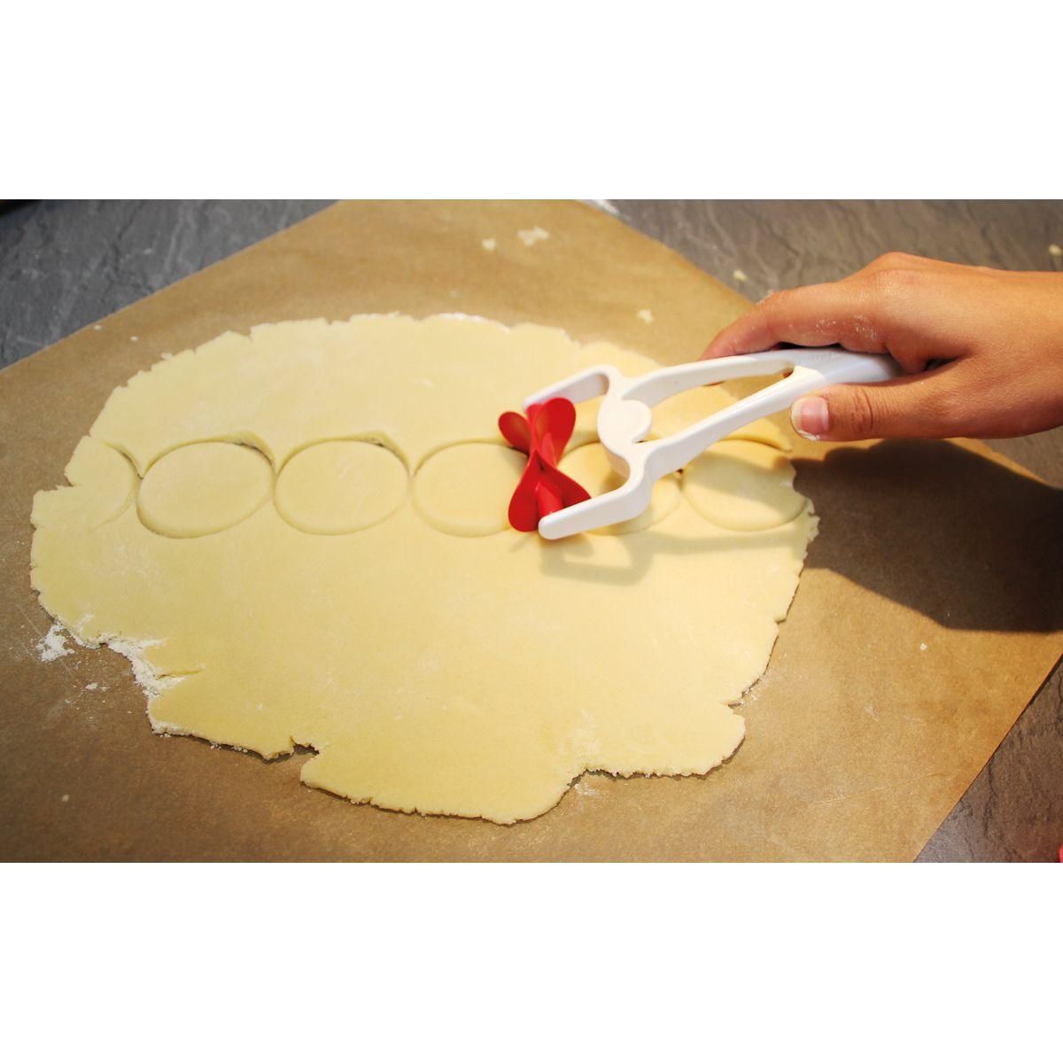 DR.OETKER Rouleau découpe pâte 14 cm Dr.Oetker Baker Edition