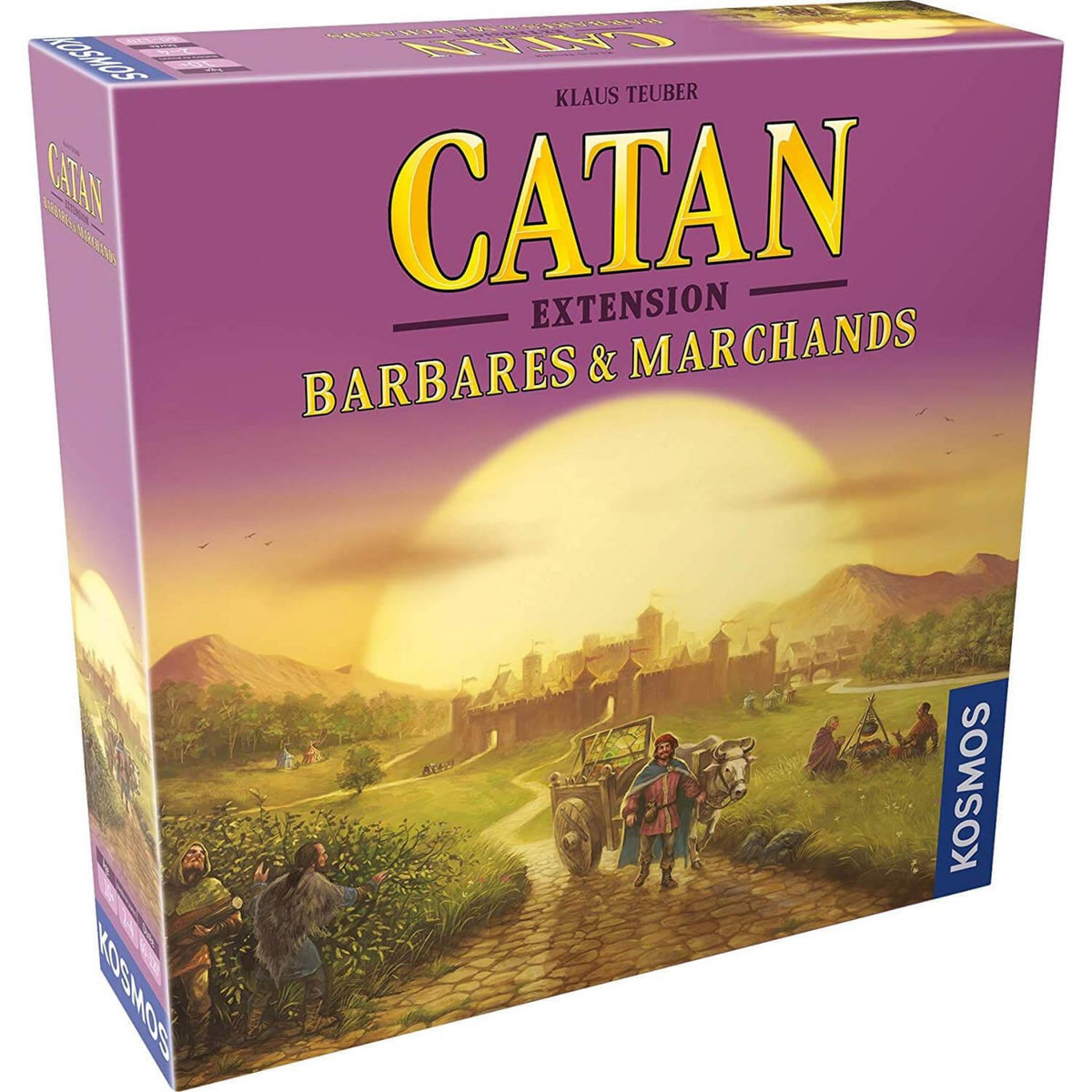 Asmodee Catan Extension : Barbares et marchands