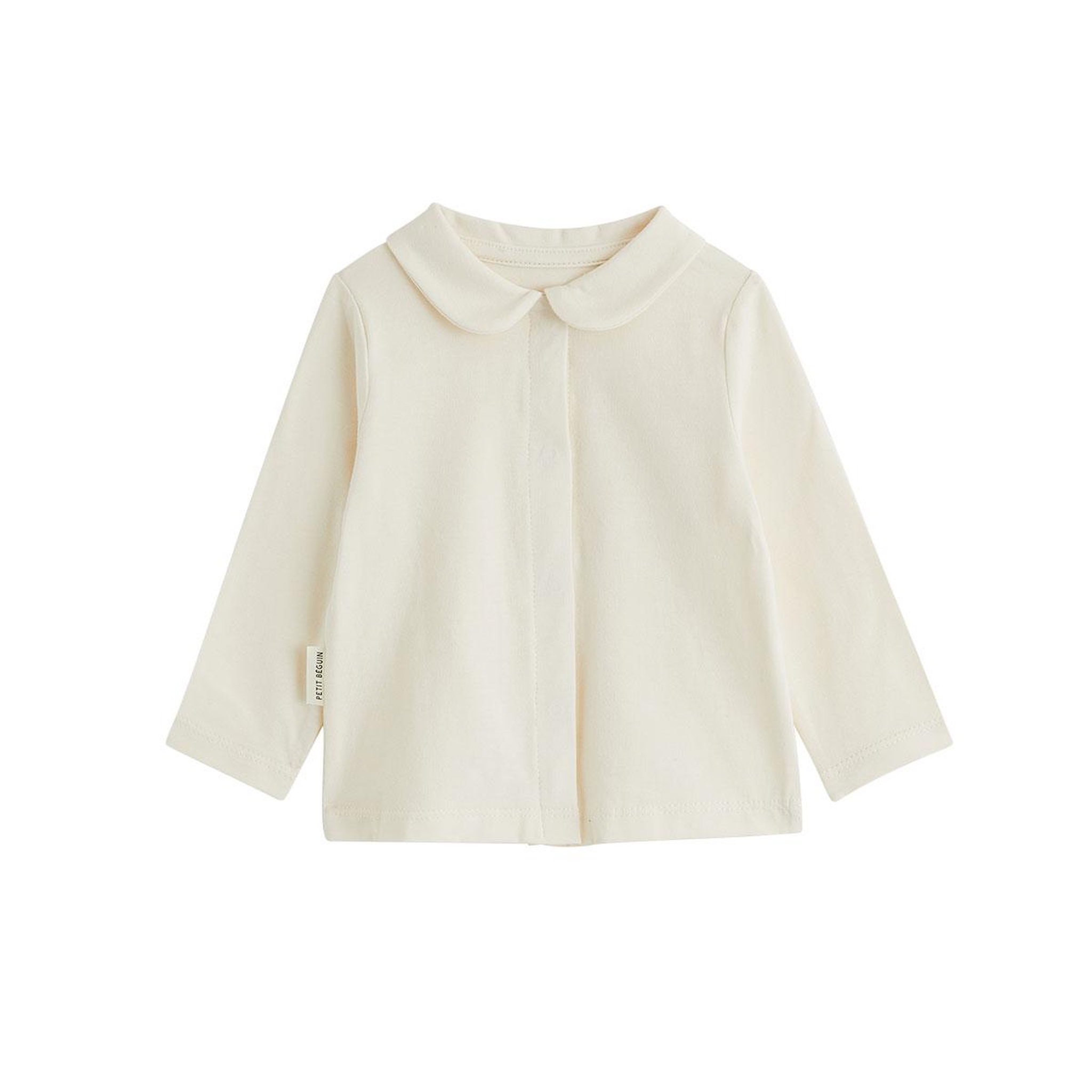 Voir la diapositive 5 : PETIT BEGUIN Ensemble salopette bébé en velours et t-shirt Neige