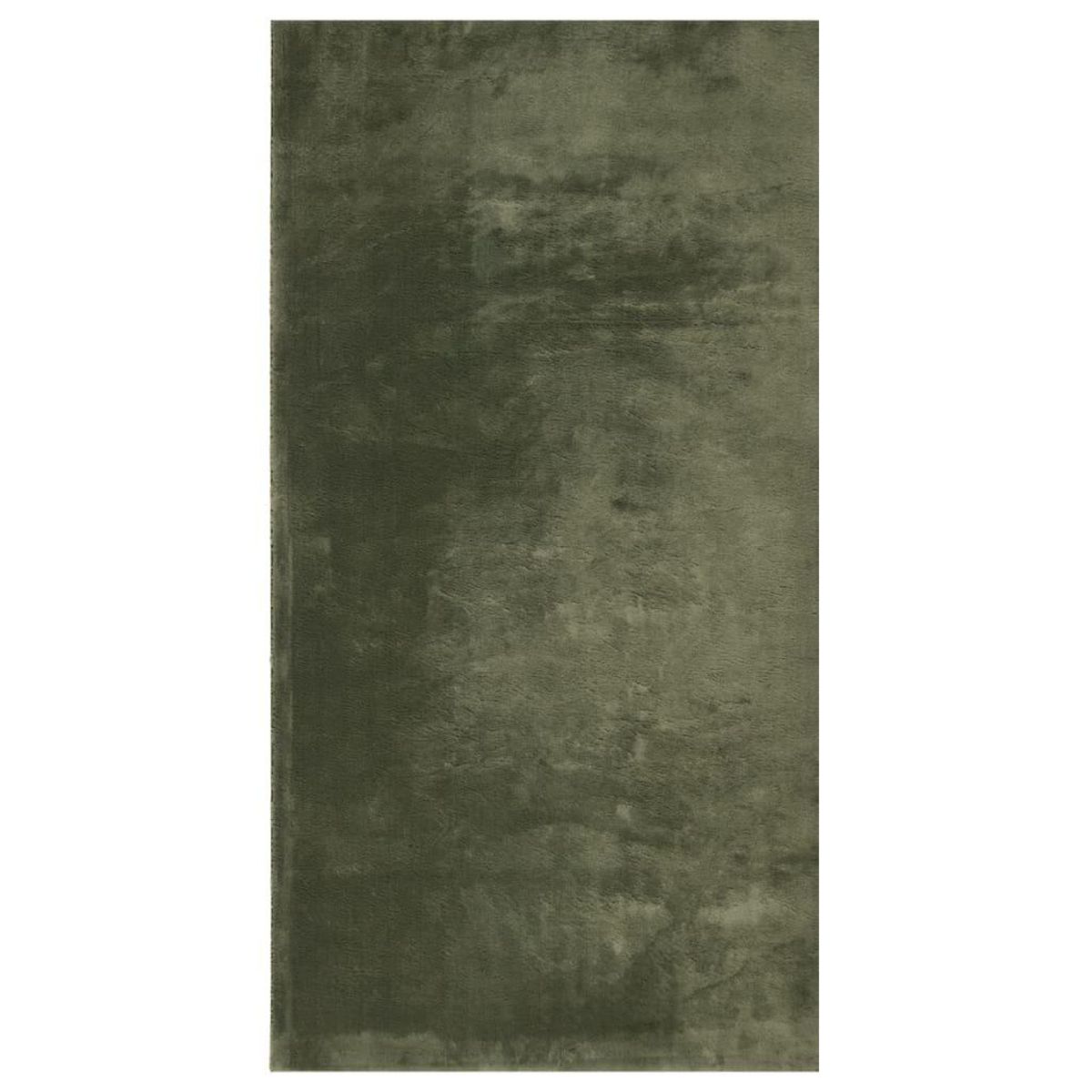 VIDAXL Tapis HUARTE a poils courts doux et lavable vert foret 80x150cm