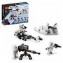 Voir la diapositive 2 : LEGO Star Wars 75320 Pack de combat Snowtrooper, Set Collector avec 4 Figurines