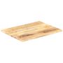 Voir la diapositive 2 : VIDAXL Dessus de table Bois de manguier solide 25-27 mm 90x70 cm