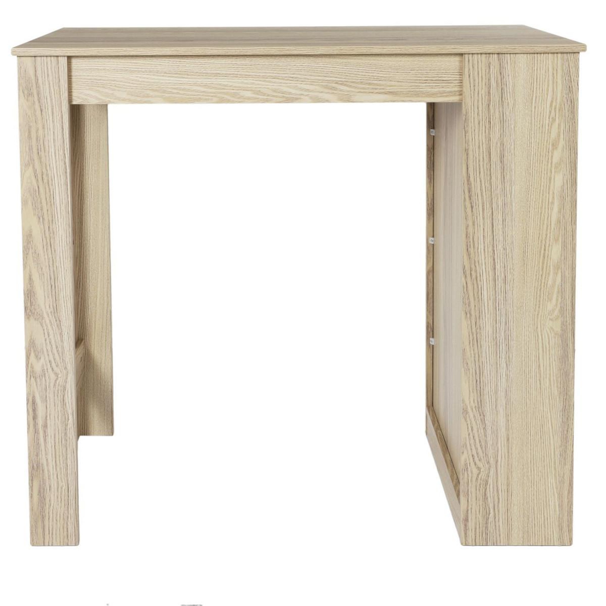 Voir la diapositive 2 : The Home Deco Factory Table de bar design  mange-debout  115cm marron