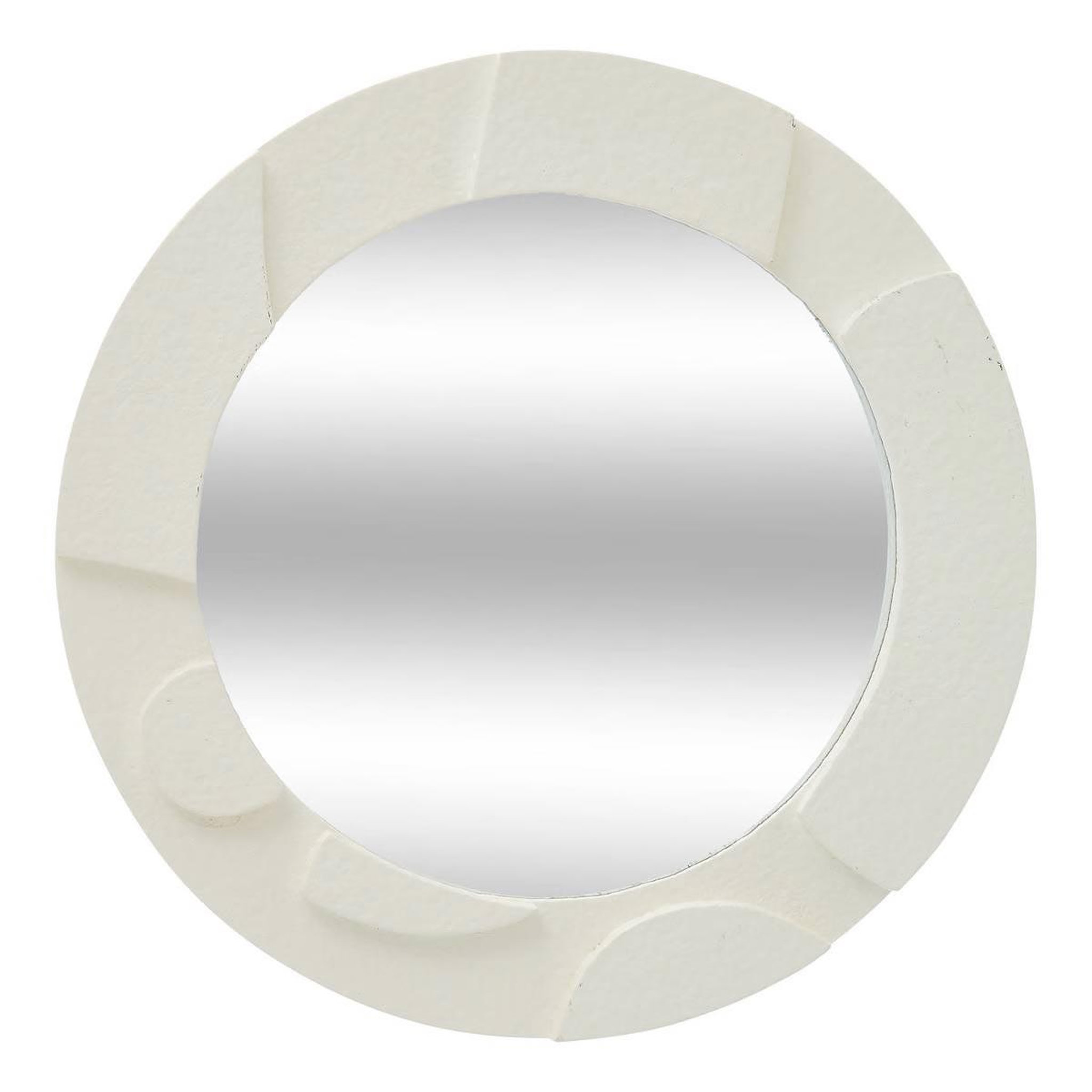 Voir la diapositive 3 : ATMOSPHERA Lot de 3 Miroirs Muraux  Anny  52cm Beige