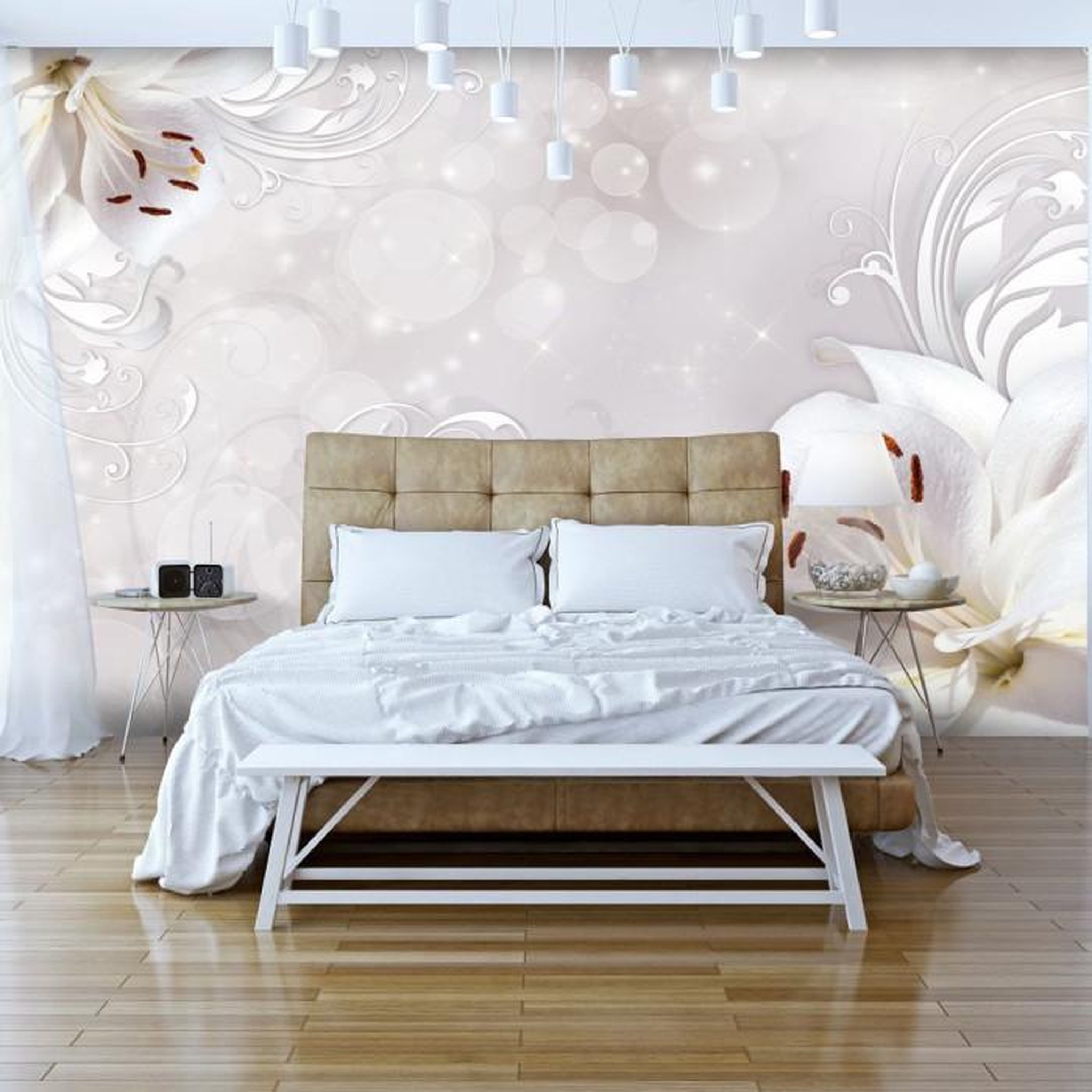 Paris Prix Papier Peint  Winter Song. Coloris disponibles : Multicolore