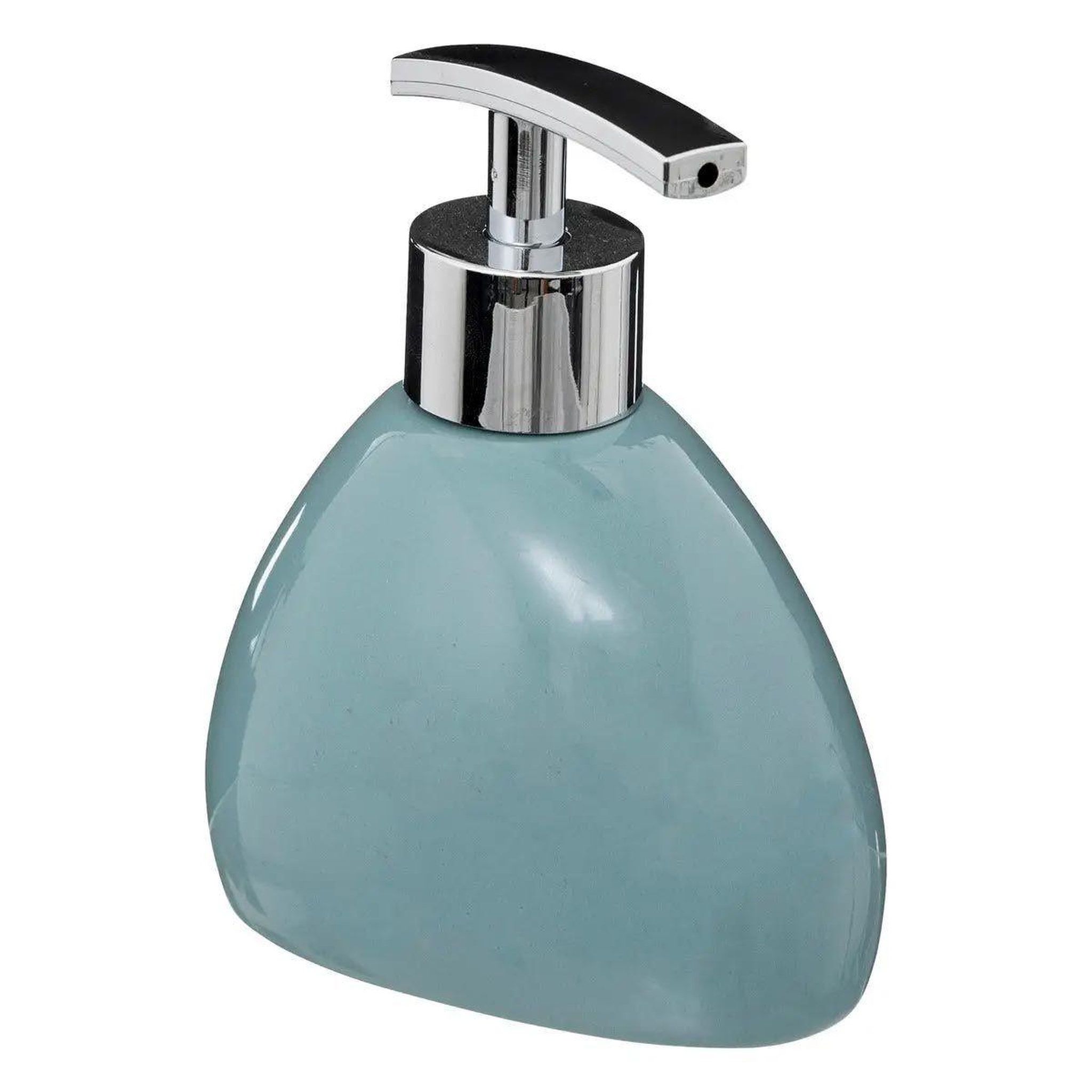 FIVE Distributeur de Savon  Galet  12cm Bleu Arctique
