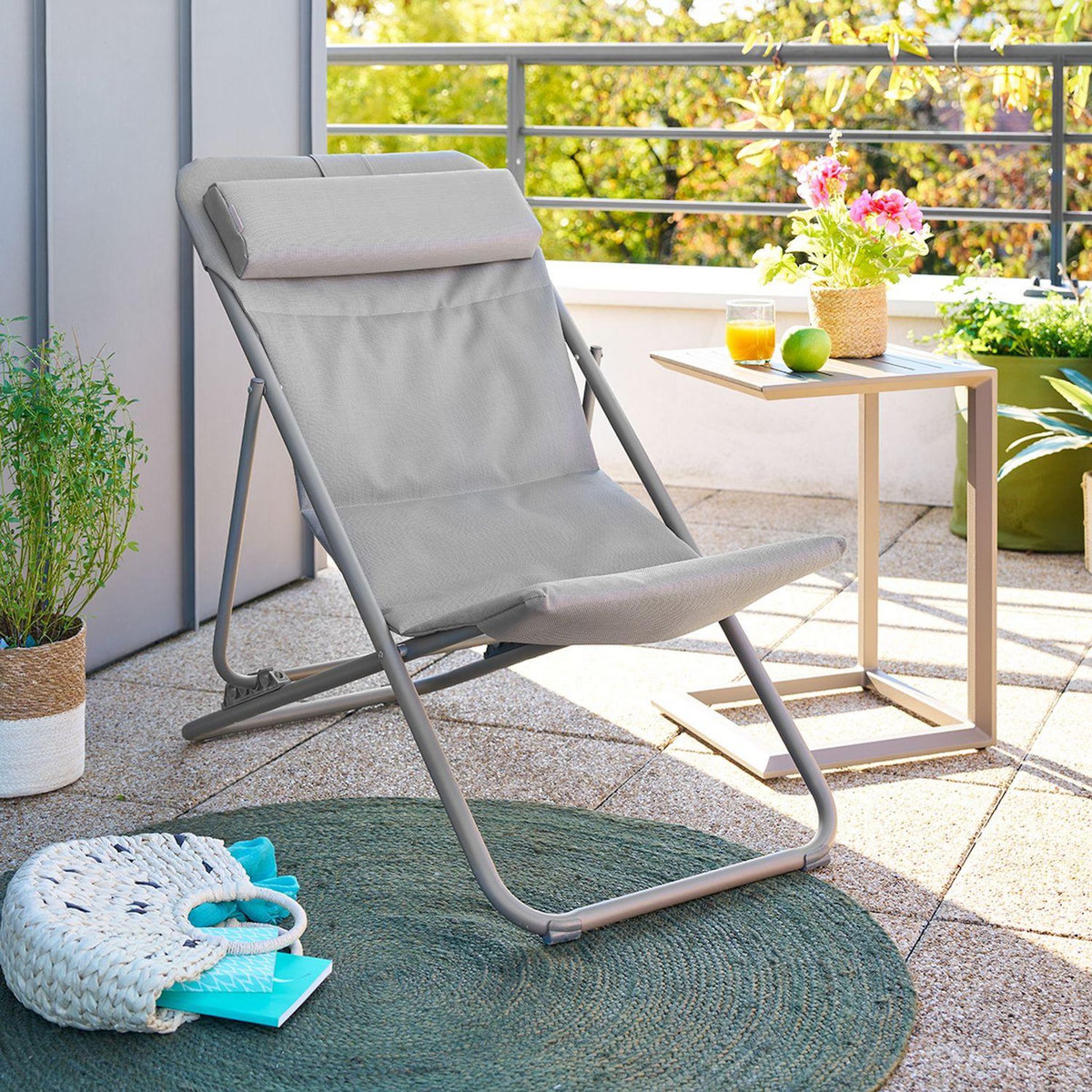 HESPERIDE Chilienne de jardin pliante MIRAEL