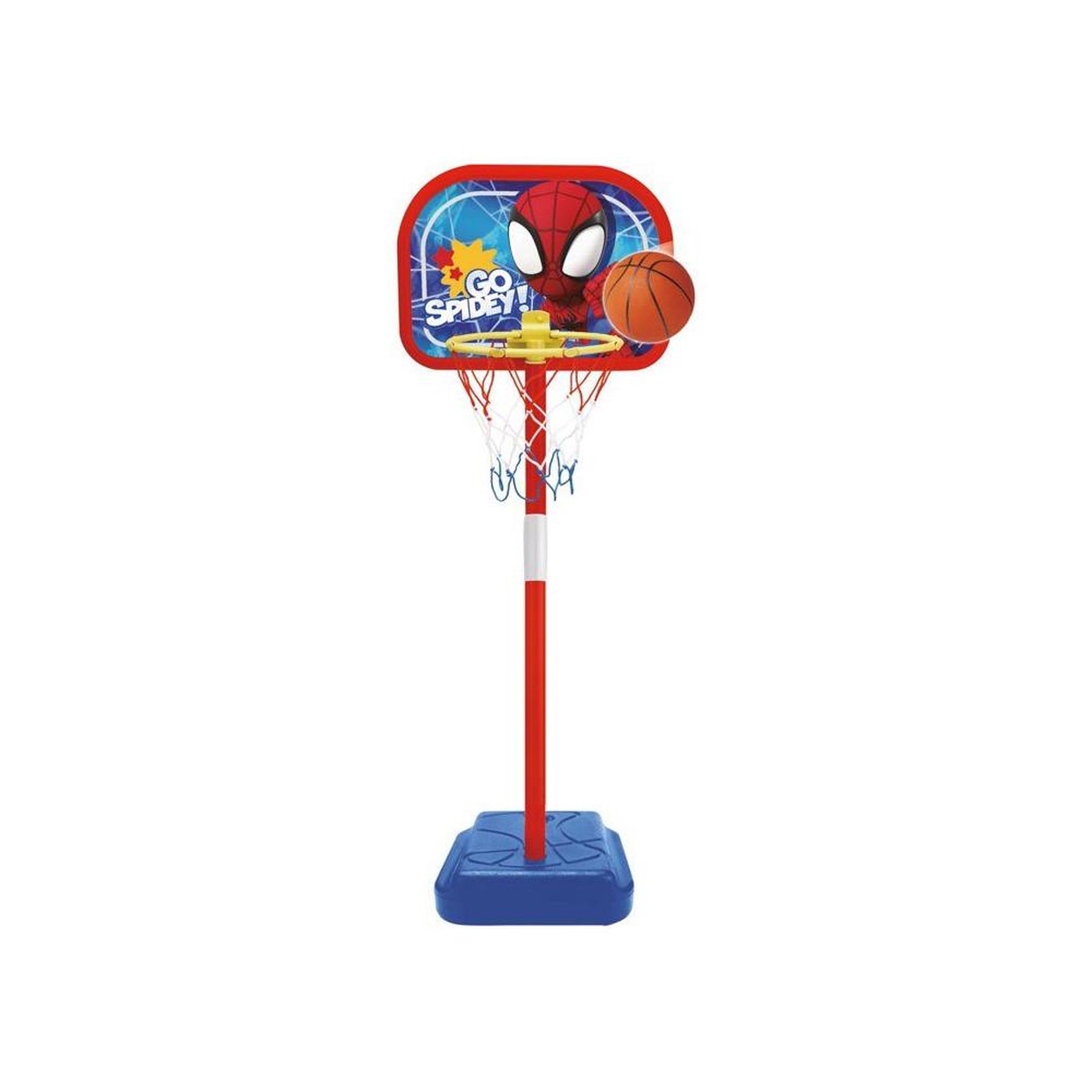 Voir la diapositive 4 : Marvel Marvel spidey et ses amis, panier de basket enfant sur pied 106 cm avec ballon et pompe