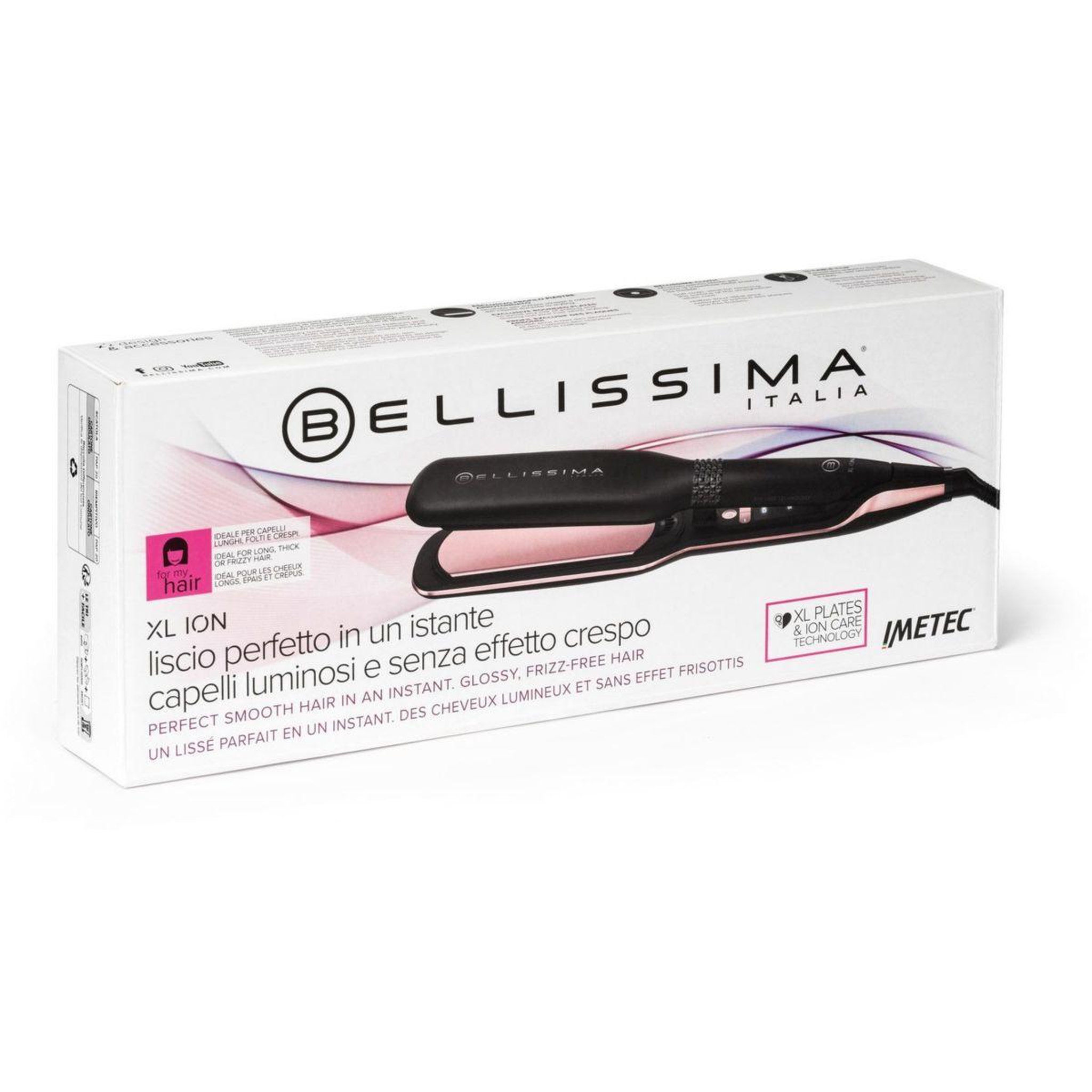 Voir la diapositive 4 : BELLISSIMA Lisseur Creativity XL ION