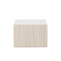 Voir la diapositive 2 : Paris Prix Table Basse Effet Travertin  York  80cm Beige